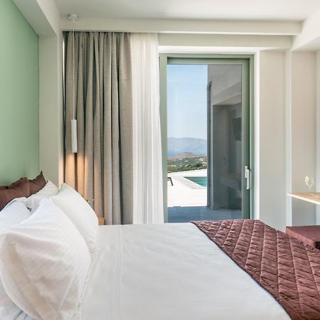 Luxurious Villa Cretan Aura With Private Heated Pool, Jacuzzi And Playroom Agios Ioannis  Esterno foto