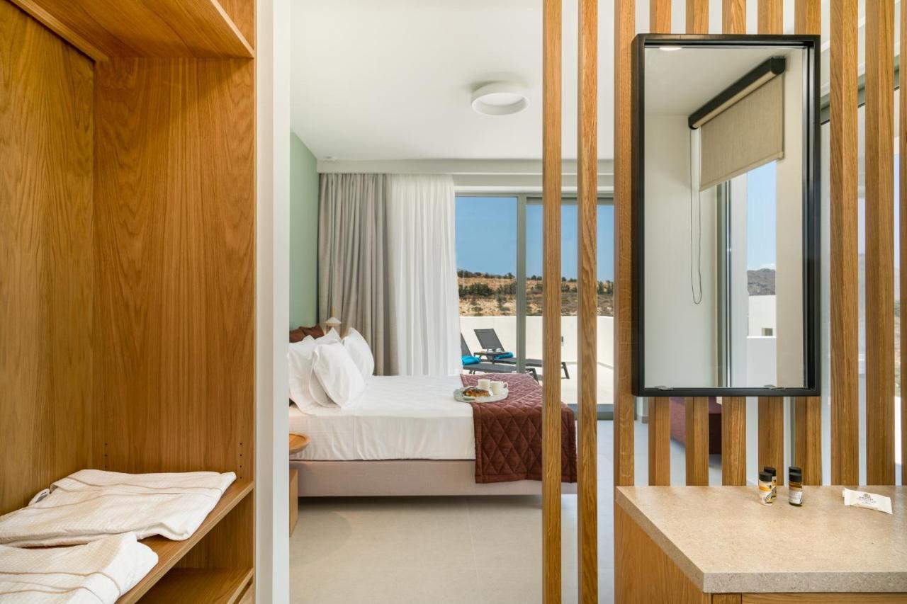 Luxurious Villa Cretan Aura With Private Heated Pool, Jacuzzi And Playroom Agios Ioannis  Esterno foto
