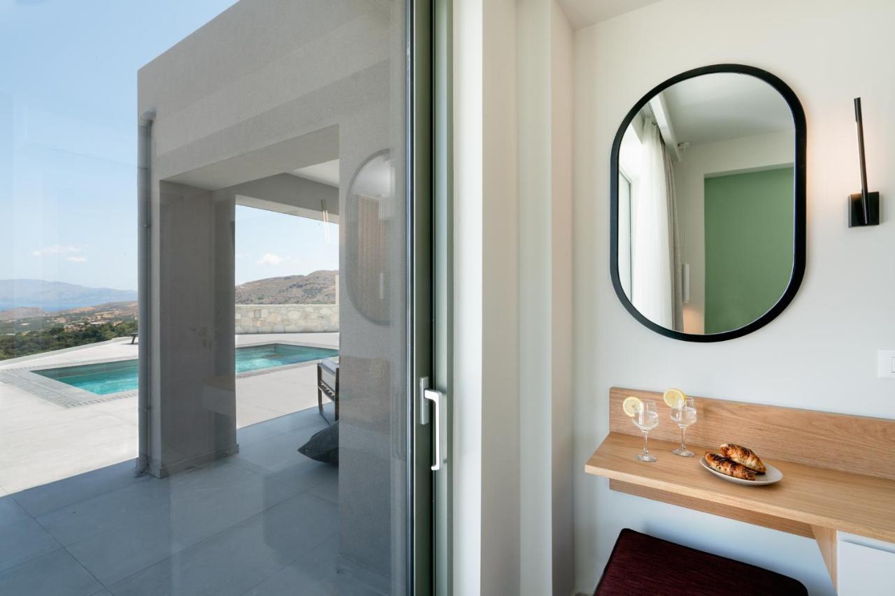 Luxurious Villa Cretan Aura With Private Heated Pool, Jacuzzi And Playroom Agios Ioannis  Esterno foto